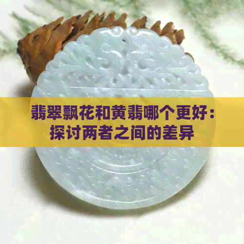 翡翠飘花和黄翡哪个更好：探讨两者之间的差异