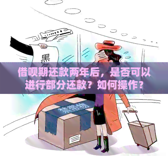 借呗期还款两年后，是否可以进行部分还款？如何操作？