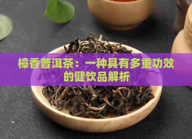 樟香普洱茶：一种具有多重功效的健饮品解析