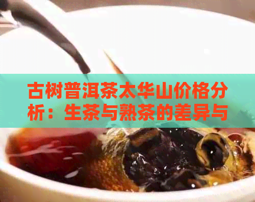 古树普洱茶太华山价格分析：生茶与熟茶的差异与价值