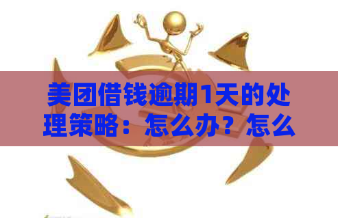 美团借钱逾期1天的处理策略：怎么办？怎么解决？