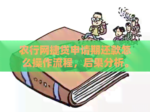 农行网捷贷申请期还款怎么操作流程，后果分析。