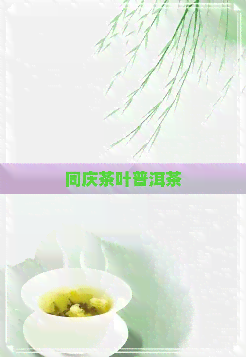 同庆茶叶普洱茶