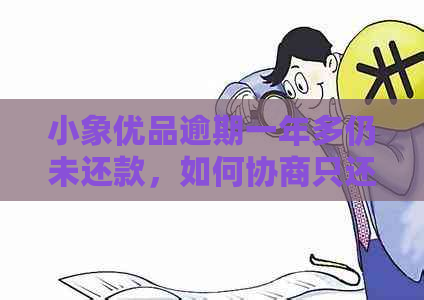 小象优品逾期一年多仍未还款，如何协商只还本金？