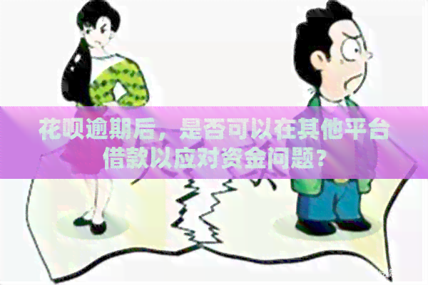 花呗逾期后，是否可以在其他平台借款以应对资金问题？