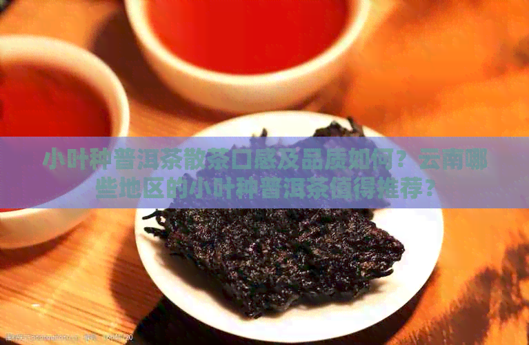 小叶种普洱茶散茶口感及品质如何？云南哪些地区的小叶种普洱茶值得推荐？