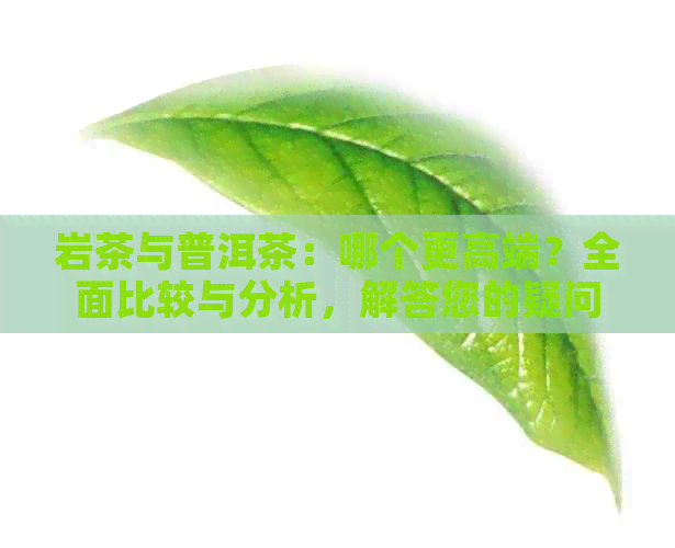 岩茶与普洱茶：哪个更高端？全面比较与分析，解答您的疑问