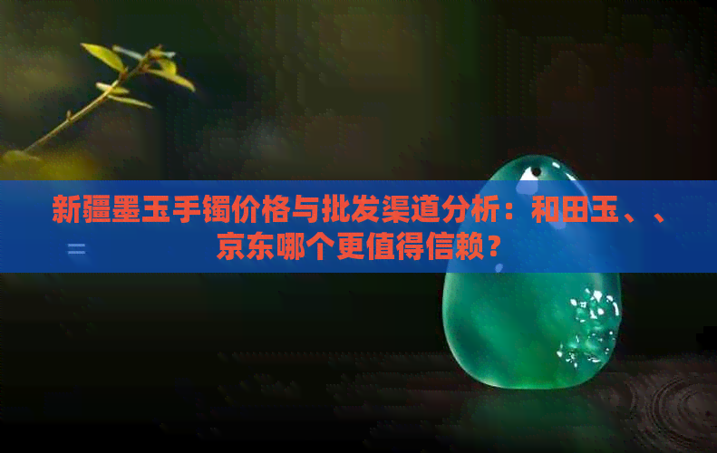新疆墨玉手镯价格与批发渠道分析：和田玉、、京东哪个更值得信赖？