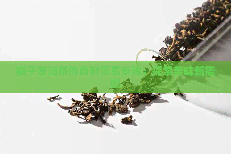 橘子普洱茶的自制简易步骤：探索美味新搭配