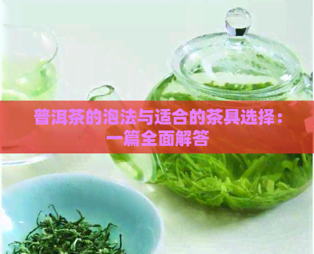 普洱茶的泡法与适合的茶具选择：一篇全面解答