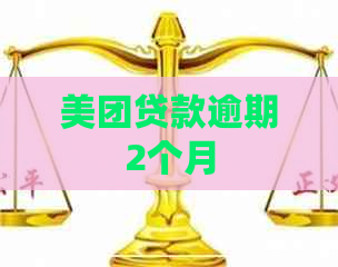 美团贷款逾期2个月