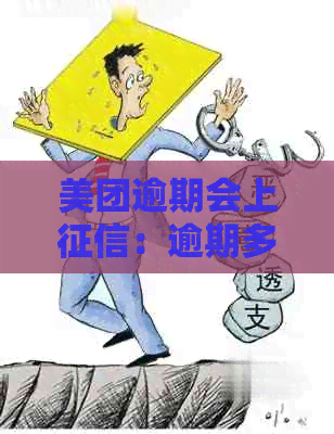 美团逾期会上：逾期多少天会被纳入？评估分不足是否影响借款？