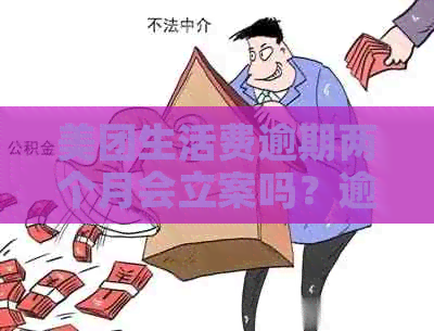 美团生活费逾期两个月会立案吗？逾期2个月未还款后果如何，需还全款吗？