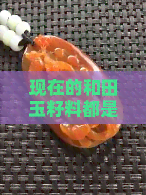 现在的和田玉籽料都是假的吧？怎么回事？