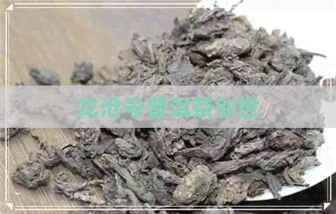 龙沧号普洱茶创世