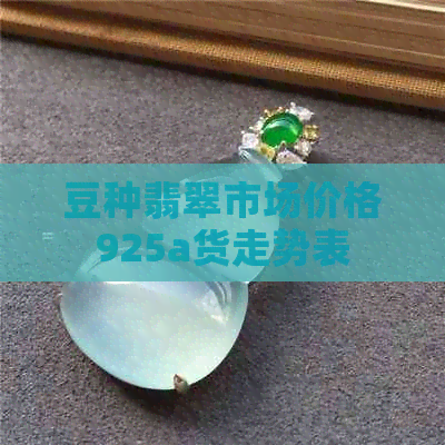 豆种翡翠市场价格925a货走势表