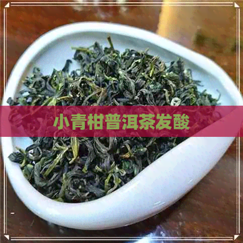 小青柑普洱茶发酸