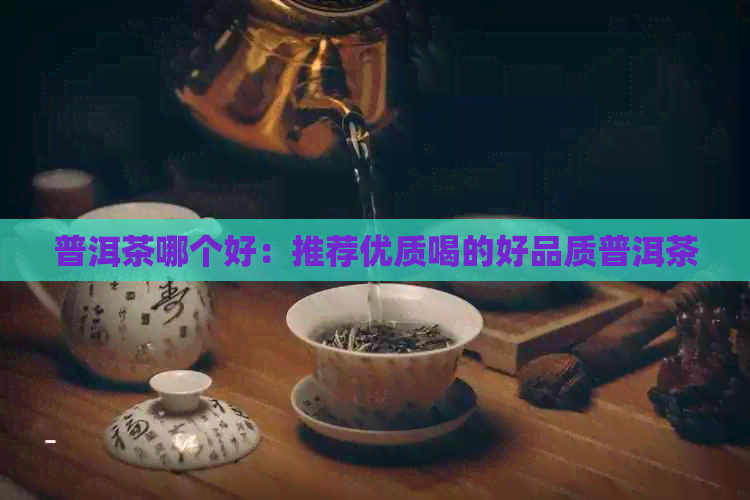 普洱茶哪个好：推荐优质喝的好品质普洱茶