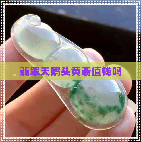 翡翠天鹅头黄翡值钱吗