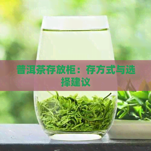 普洱茶存放柜：存方式与选择建议