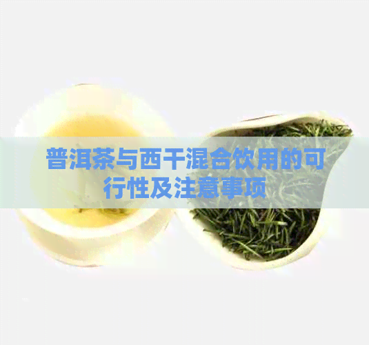 普洱茶与西干混合饮用的可行性及注意事项