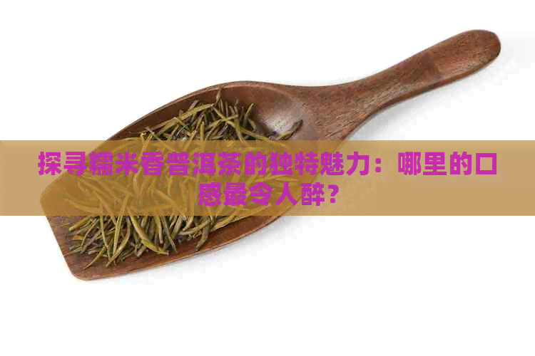 探寻糯米香普洱茶的独特魅力：哪里的口感最令人醉？