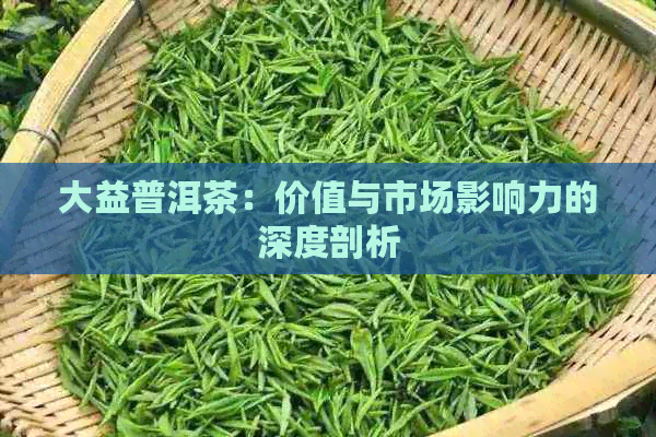 大益普洱茶：价值与市场影响力的深度剖析