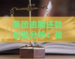 美团逾期还款后果分析：是否会被起诉？