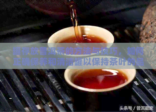 罐存放普洱茶的方法与技巧，如何正确保养和清洁罐以保持茶叶的品质