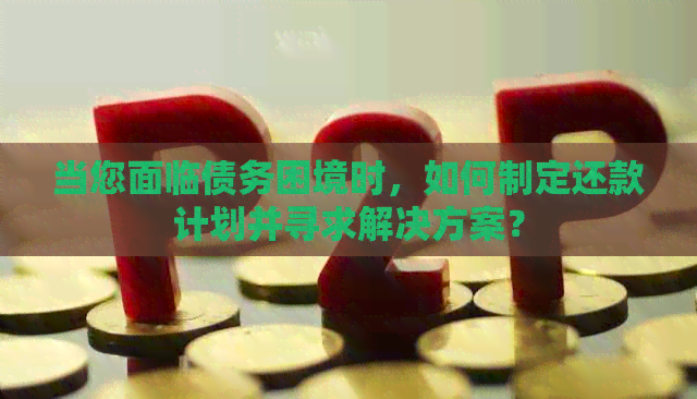 当您面临债务困境时，如何制定还款计划并寻求解决方案？