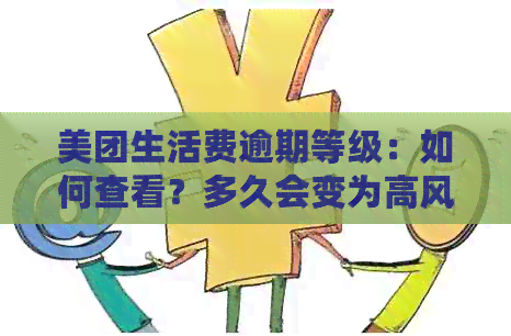 美团生活费逾期等级：如何查看？多久会变为高风险用户？逾期多久上报？