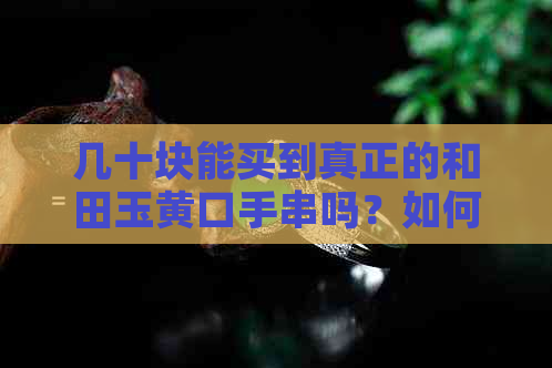 几十块能买到真正的和田玉黄口手串吗？如何辨别真伪和挑选优质手串？