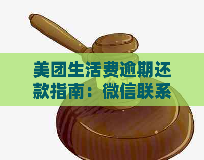 美团生活费逾期还款指南：微信联系方式、处理流程及应对措全面解析