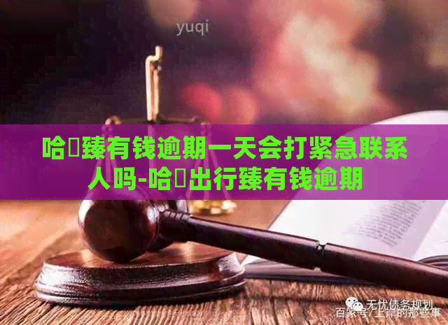 哈啰臻有钱逾期一天会打紧急联系人吗-哈啰出行臻有钱逾期