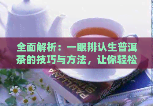 全面解析：一眼辨认生普洱茶的技巧与方法，让你轻松成为专家！