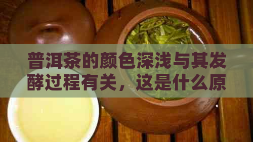 普洱茶的颜色深浅与其发酵过程有关，这是什么原因导致的呢？