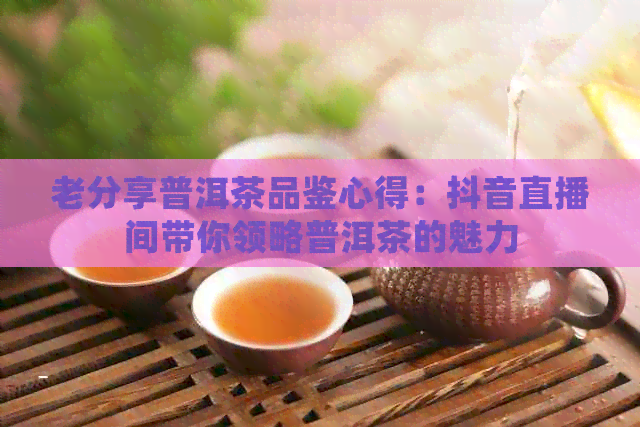 老分享普洱茶品鉴心得：抖音直播间带你领略普洱茶的魅力