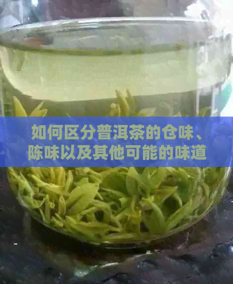 如何区分普洱茶的仓味、陈味以及其他可能的味道？