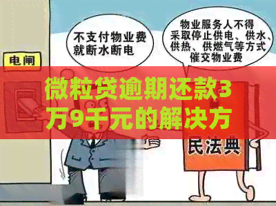 微粒贷逾期还款3万9千元的解决方法与应对措，让您轻松度过难关！