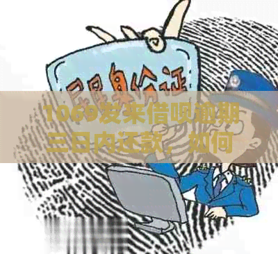 1069发来借呗逾期三日内还款，如何处理？