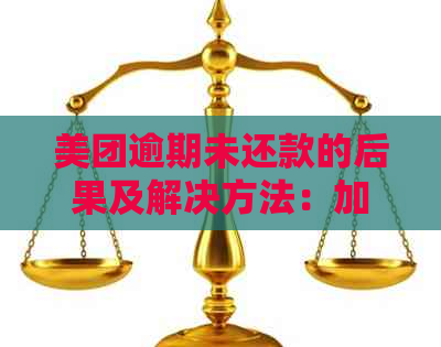 美团逾期未还款的后果及解决方法：加好友微信获取详细帮助和指导