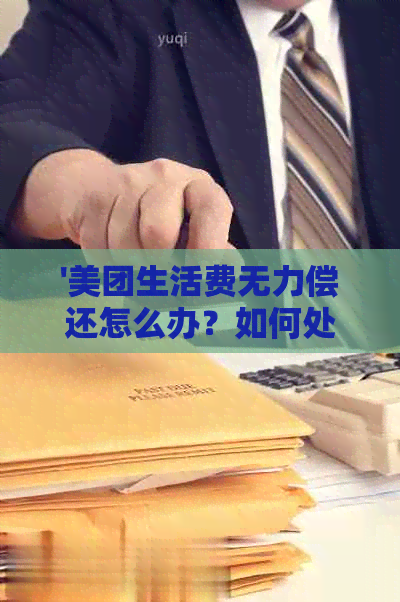 '美团生活费无力偿还怎么办？如何处理无法还清的情况？'