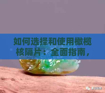 如何选择和使用橄榄核隔片：全面指南，包括选购、保养与盘玩技巧