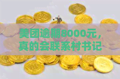 美团逾期8000元，真的会联系村书记或村委会处理吗？