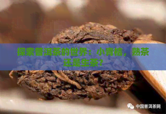 探索普洱茶的世界：小青桔，熟茶还是生茶？