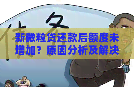 新微粒贷还款后额度未增加？原因分析及解决方法一文解析