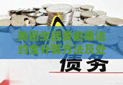 美团生活费逾期违约金计算方法及处理措