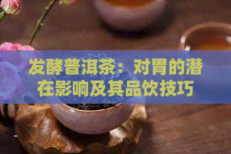 发酵普洱茶：对胃的潜在影响及其品饮技巧