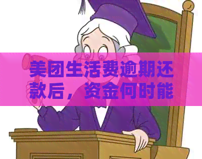 美团生活费逾期还款后，资金何时能重新取出？还需要注意哪些事项？