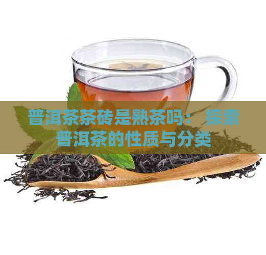 普洱茶茶砖是熟茶吗： 探索普洱茶的性质与分类